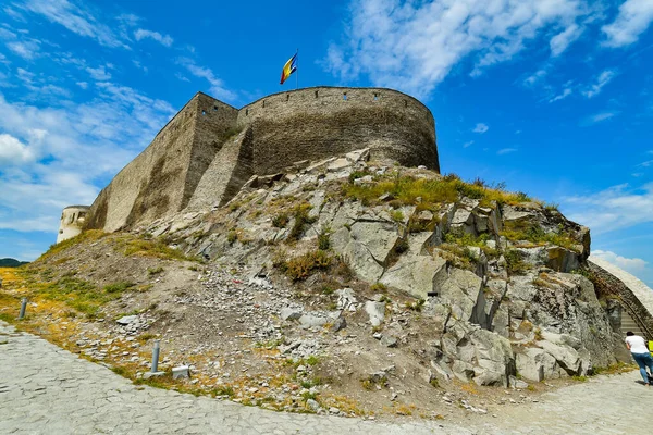 Cetatea Deva Este Cetate Situată Orașul Deva Județul Hunedoara România — Fotografie, imagine de stoc