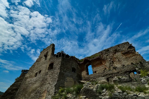 Fortaleza Deva Una Fortaleza Ubicada Ciudad Deva Condado Hunedoara Rumania —  Fotos de Stock