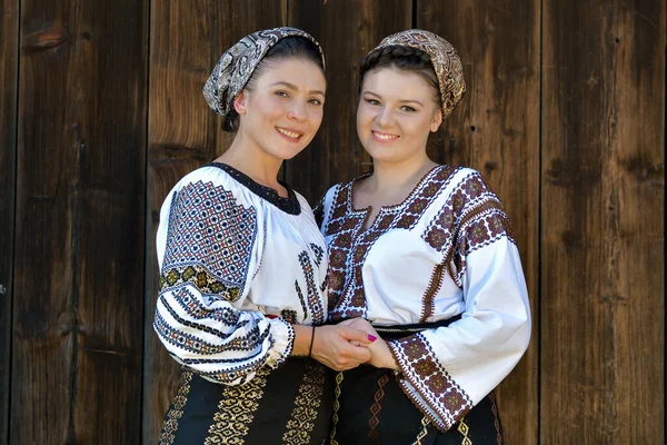 Vama Suceava Ρουμανία Sebtember 2019 Παραδοσιακό Ντύσιμο Whit Παραδοσιακό Φορώντας — Φωτογραφία Αρχείου
