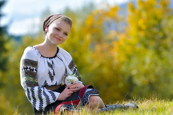 Vama Suceava Rumänien Sebtember 2019 Traditionell Weding Whit Traditional Wear — Stockfoto