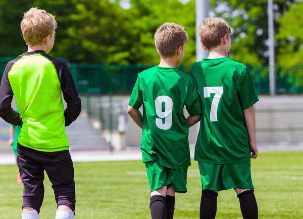 Young Soccer Players. Youth Football Club