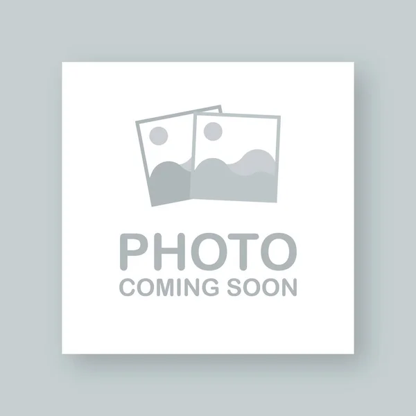 Photo Coming Soon Picture Frame Vector Stock Illustration — Stock Vector