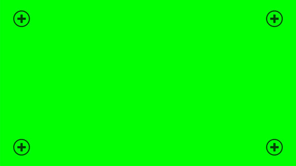 Зеленый хромакей трек пойнт. Фон хромакея. Векторная иллюстрация
