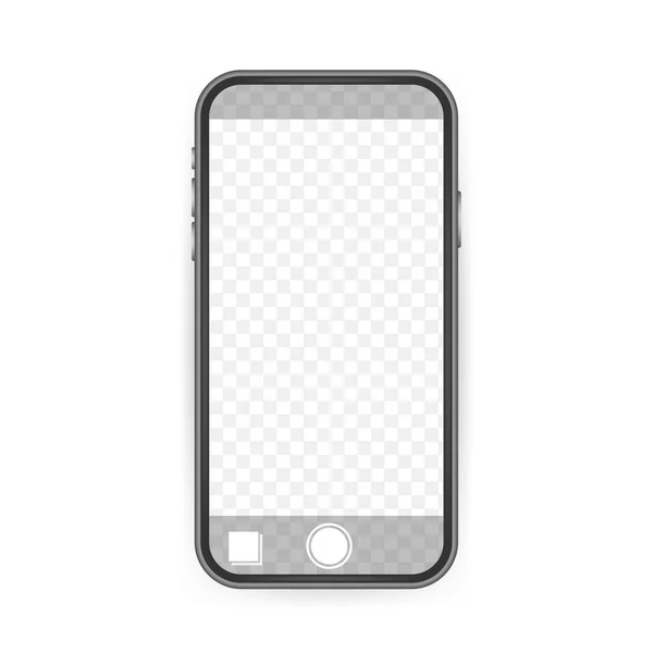 Monopod Selfie stick com tela de smartphone vazia. Fica com a selfie. Ilustração do estoque vetorial. — Vetor de Stock