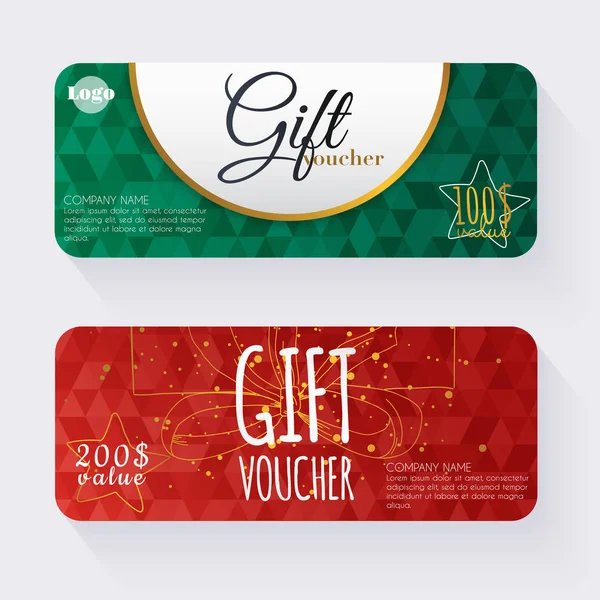 Gift Butcher template — 스톡 벡터