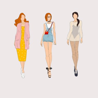 moda kadınları 