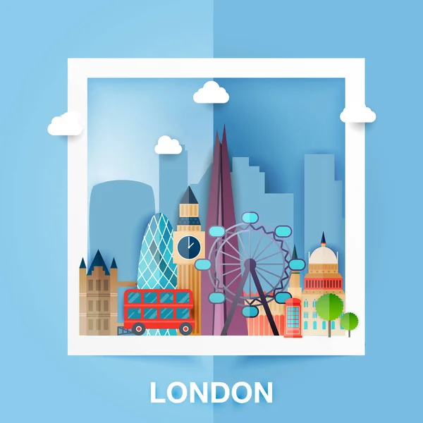 Icône de Londres — Image vectorielle