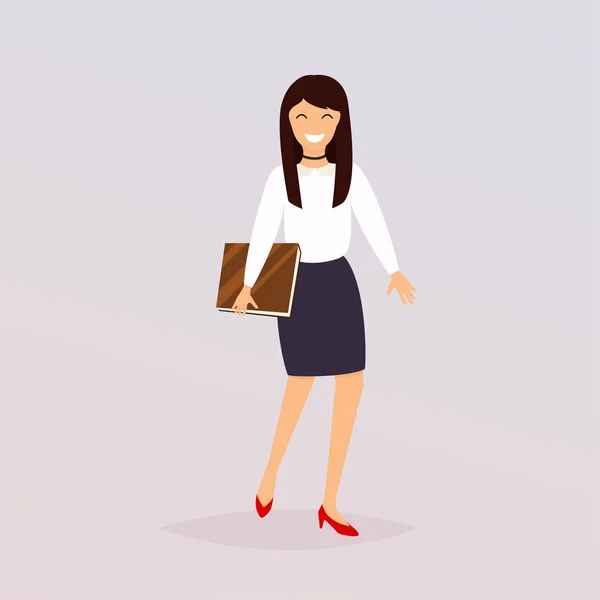 Business woman character — Stock Vector