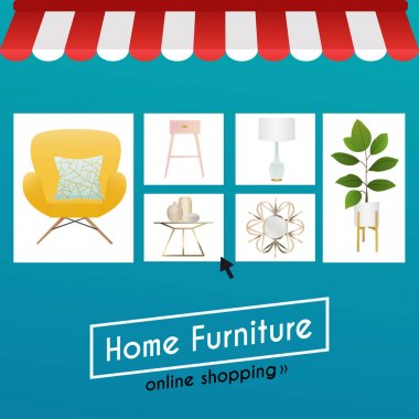 Mobilya ve e-ticaret alışveriş