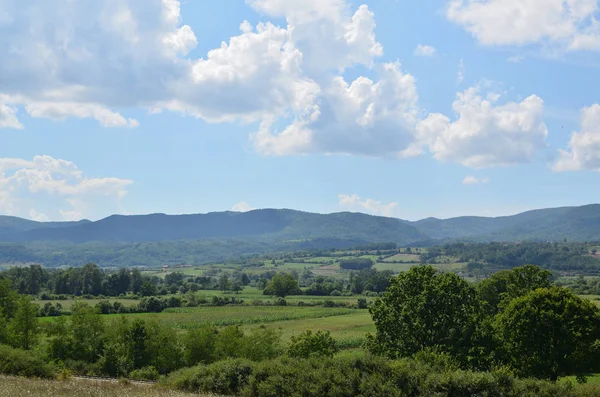 Heuvels en bergen — Stockfoto