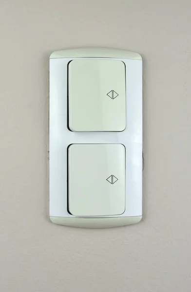 Conectores de interruptor blanco —  Fotos de Stock