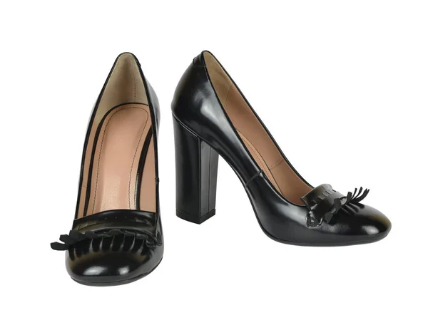 Sapatos Loafer Preto — Fotografia de Stock