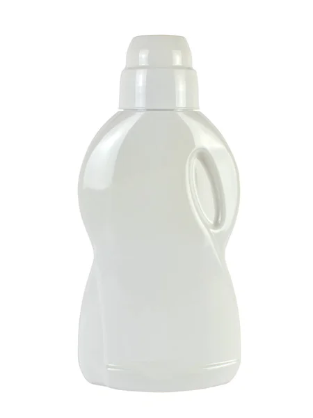 Botella de detergente blanco — Foto de Stock