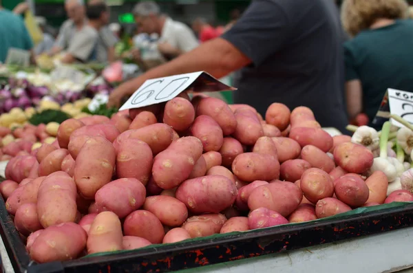 Patates Pazar stand — Stok fotoğraf
