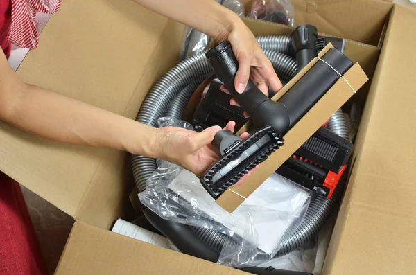 / Açma yeni elektrikli süpürge