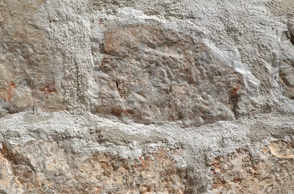 Beige Steinwand Oberfläche — Stockfoto