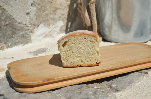 Rustykalne chleba pyszne — Zdjęcie stockowe