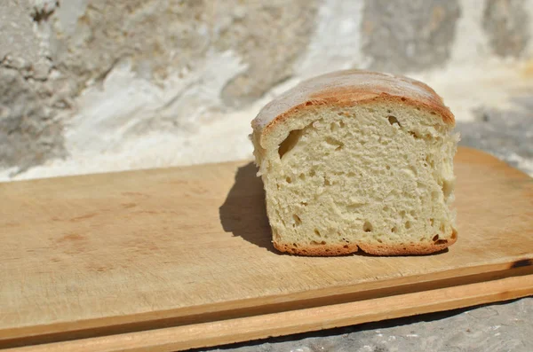 Rustikales Hausbrot — Stockfoto