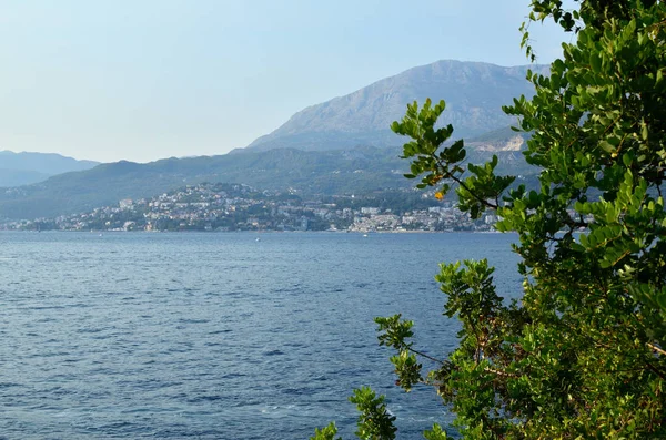 Část zálivu Kotor — Stock fotografie