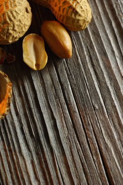 Vintage kökenli eski panoları ve fıstık