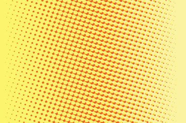 Sarı kırmızı degrade pop sanat retro arka plan