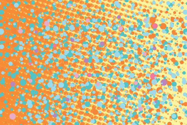 Abstrakter Hintergrund mit farbigen Flecken — Stockvektor