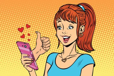 Genç kadın gibi sevgi ve destek smartphone online okuma