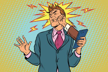 Online yumruk, Skandalı davası işadamları kavga