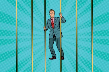 İşadamı çubukları için hapis