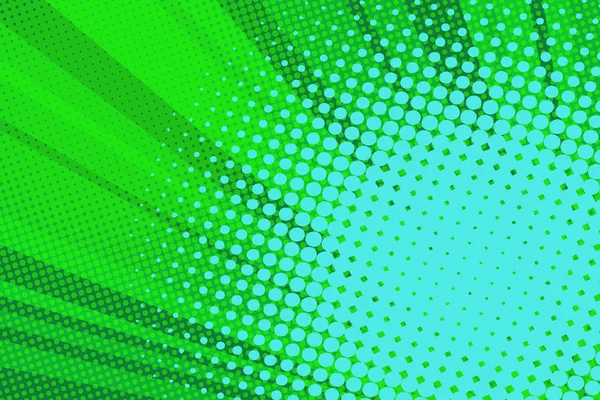 Pop Art grünes Hintergrundlicht — Stockvektor
