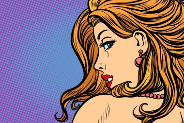 Kadın arkasını kolluyor