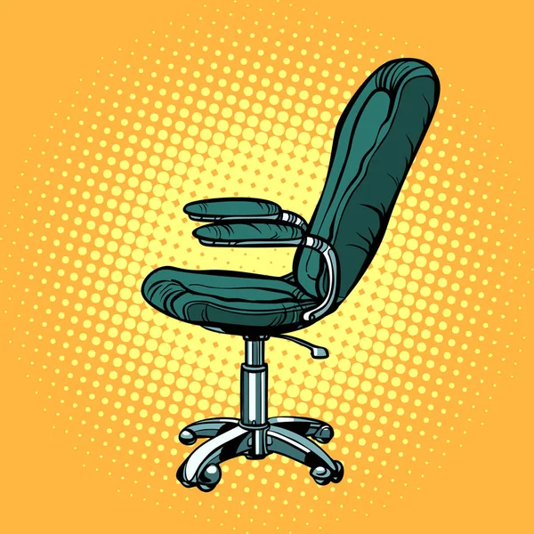 Office chair, furniture for work and business — Stock Vector