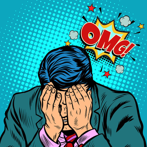 OMG shame businessman