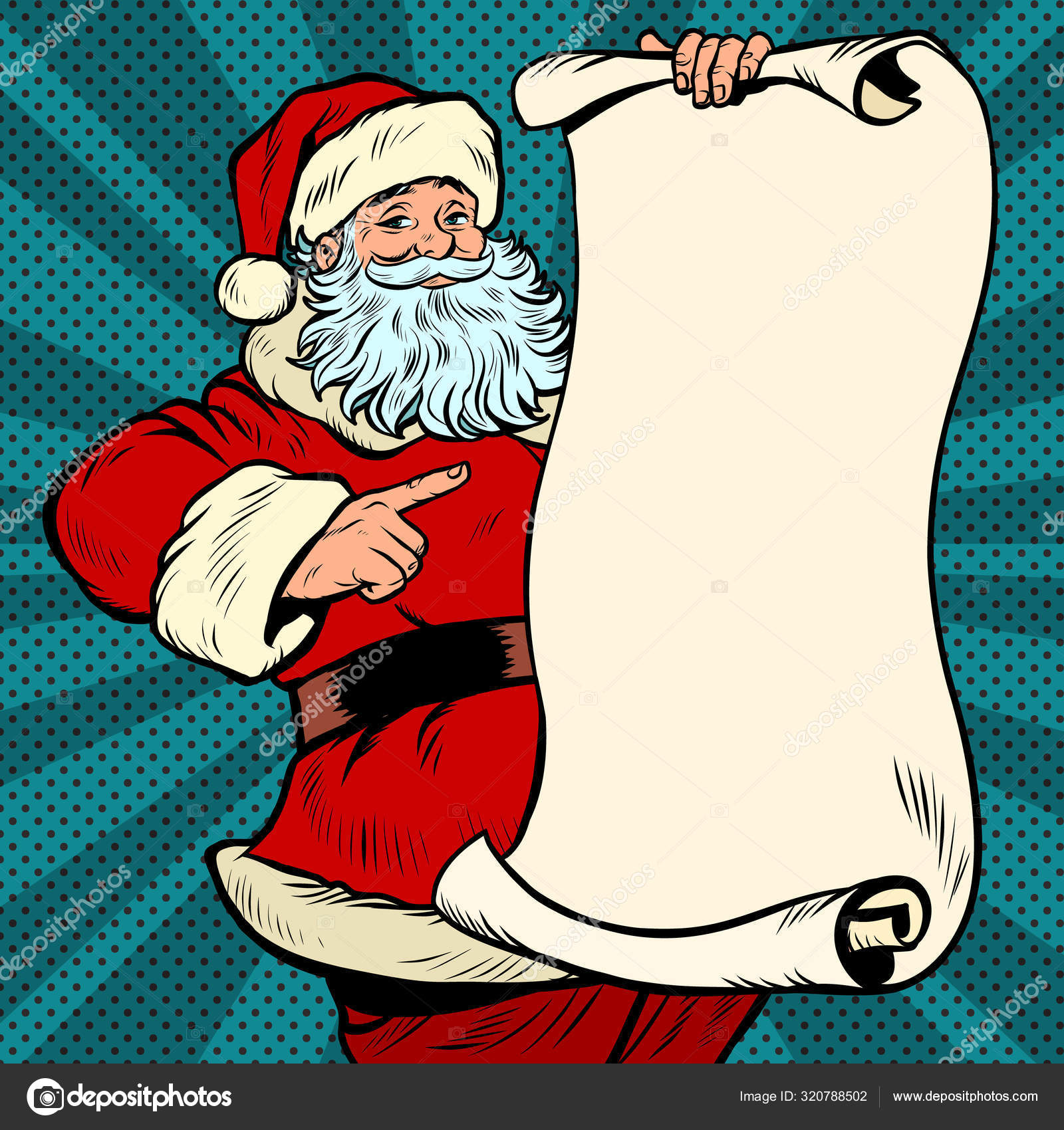 Papai Noel personagem, Natal e Ano Novo Vetor de ©studiostoks 320788502, image size:1600x1700