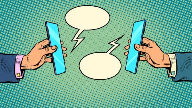 iş çevrimiçi iletişim akıllı telefonu