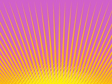 pink yellow background rays clipart