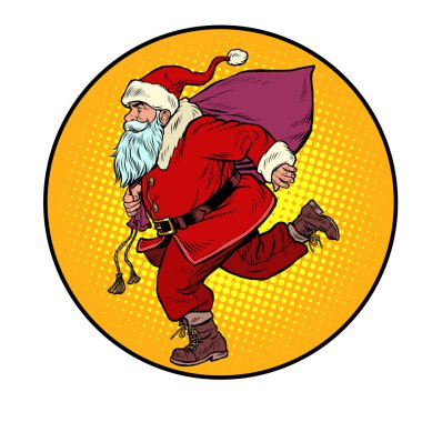 Noel Baba kaçıyor. Yeni yıl ve Noel