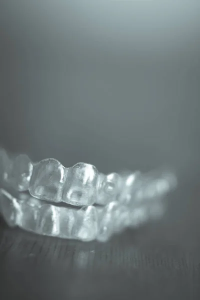 Orthodontie dentaire correction des dents invisibles — Photo