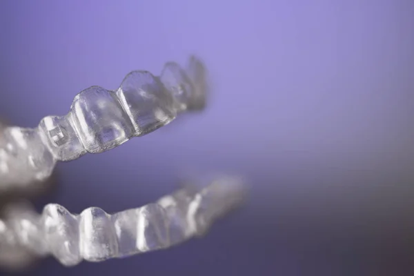 Orthodontie dentaire correction des dents invisibles — Photo