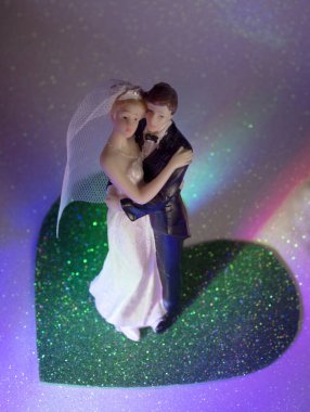 Gelin ve damat standart figürü