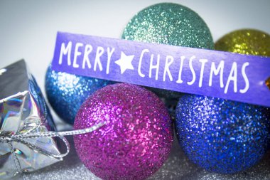 Mutlu Noeller. Çeşitli Noel dekorasyon