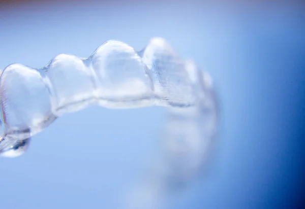 Ortodonzia dentale invisibile — Foto Stock