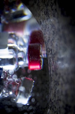 Laboratuvar ilacı olmadan boş şişe