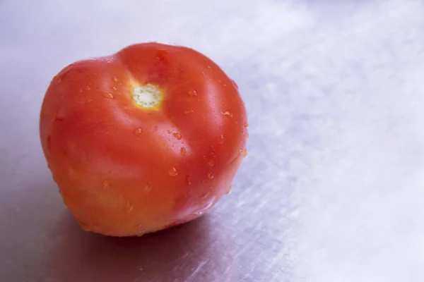 新鲜洗过的沙拉西红柿 没有人 — 图库照片