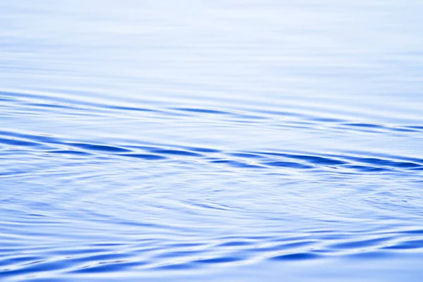 Lake Water Ripples Produced Wind People — Stock Photo, Image