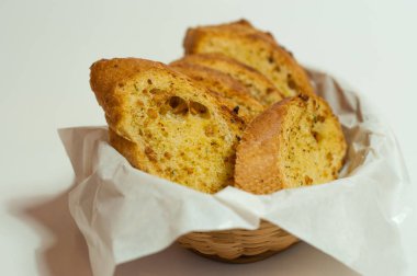 Sarımsak ekmek için meze