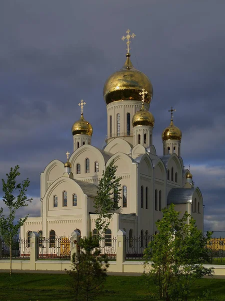Dreifaltigkeit orthodoxe Wladimir-Kathedrale Stockbild