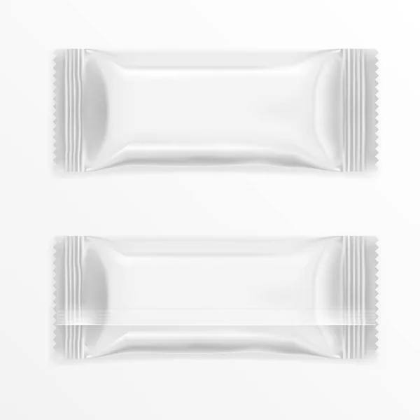 Beyaz polietilen paket çikolata Bar için