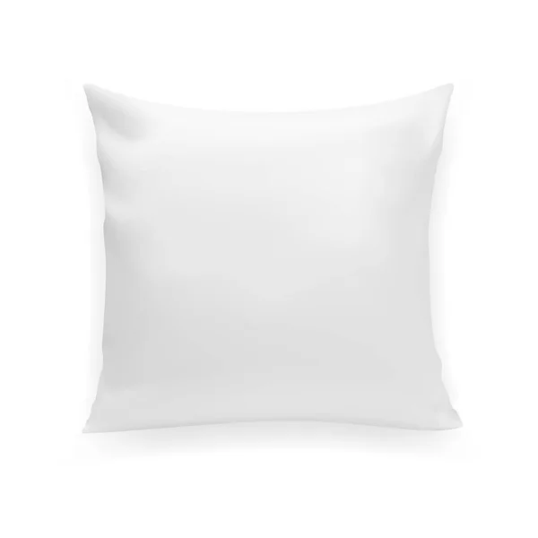 Blank White Square Pillow — Stock Vector