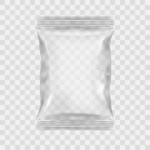 Çerez, cips, şeker, baharatlar veya diğer gıda için şeffaf ambalaj